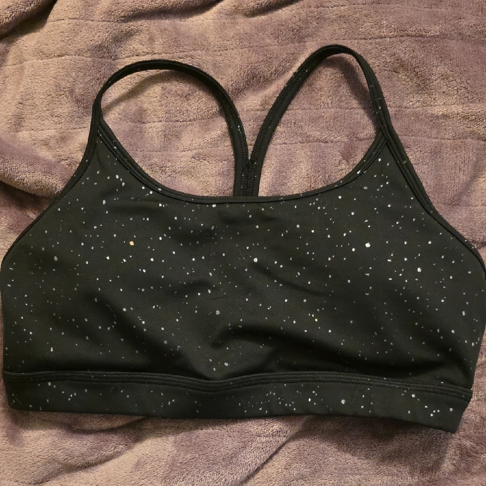 ZYIA Black Starry Sports Bra